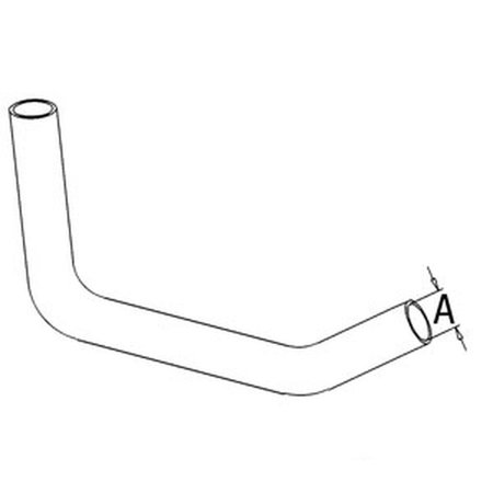 AFTERMARKET Upper Radiator Hose 15 ID Fits Ford New Holland Tractor 800 D2NN8260B